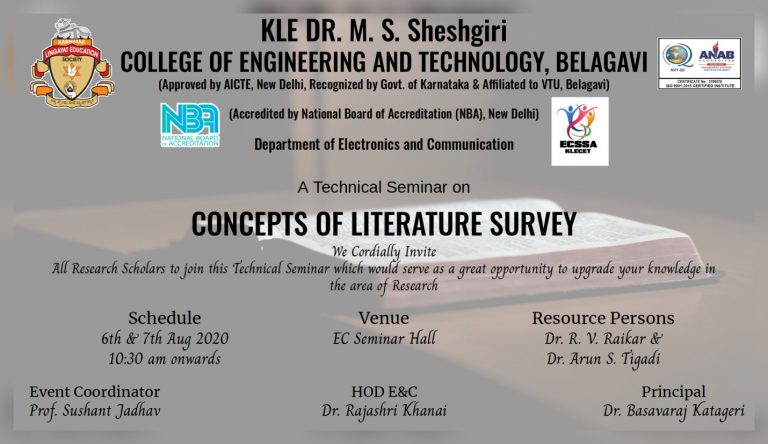 Read more about the article Concepts of Literature Survey