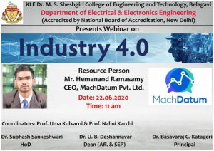 Read more about the article Webinar on Industry 4.0