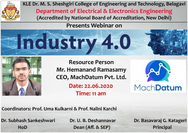 You are currently viewing Webinar on Industry 4.0